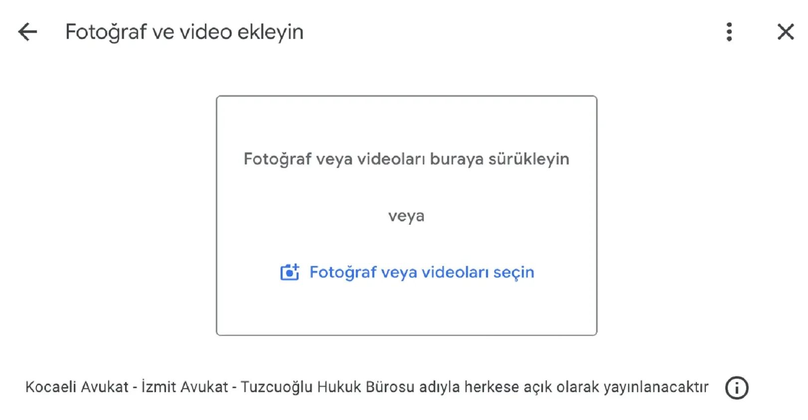 Fotoğraf Ekleyin