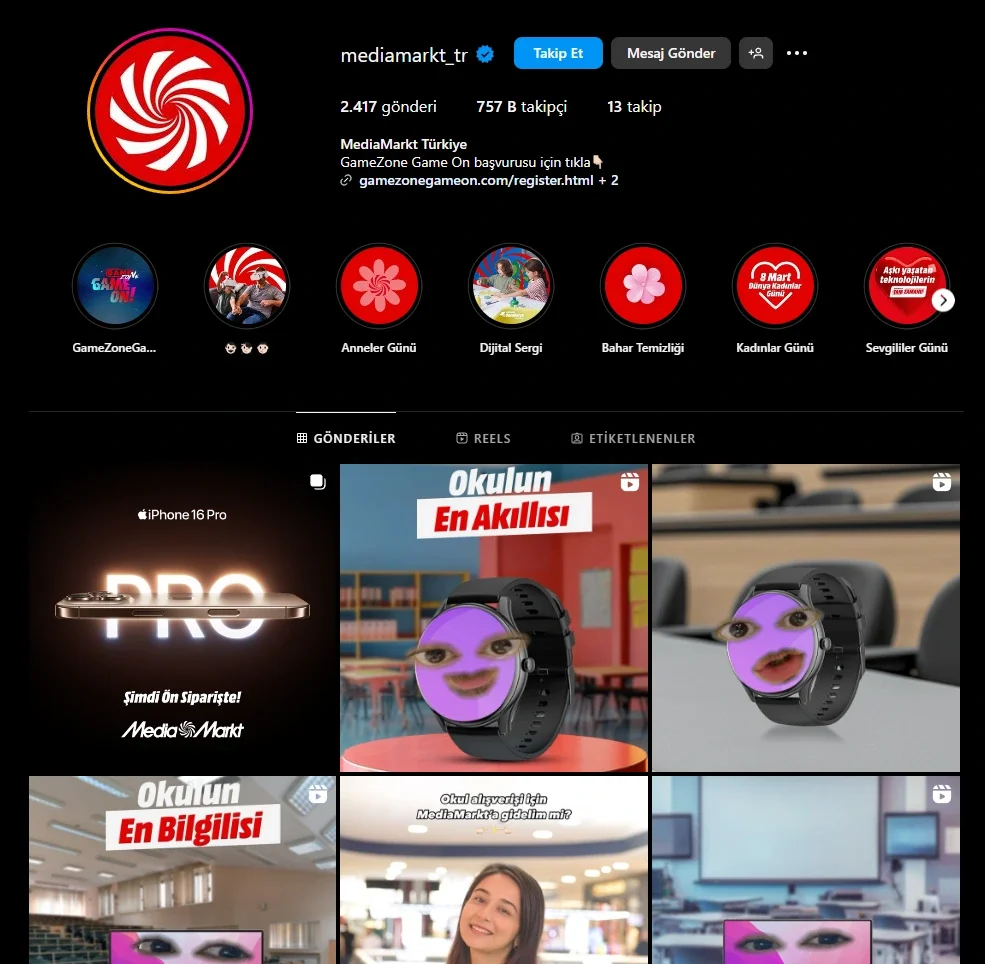Media Markt Brand Marketing Çalışması