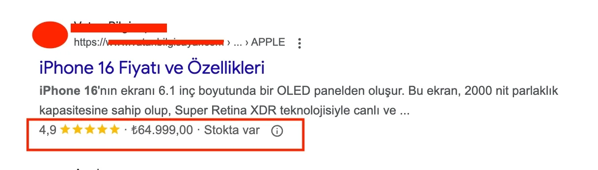 Yapılandırılmış Veri